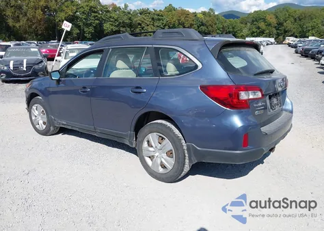 2015 Subaru Outback 2.5I z USA, uszkodzony, nr VIN 4S4BSAAC8F3327301